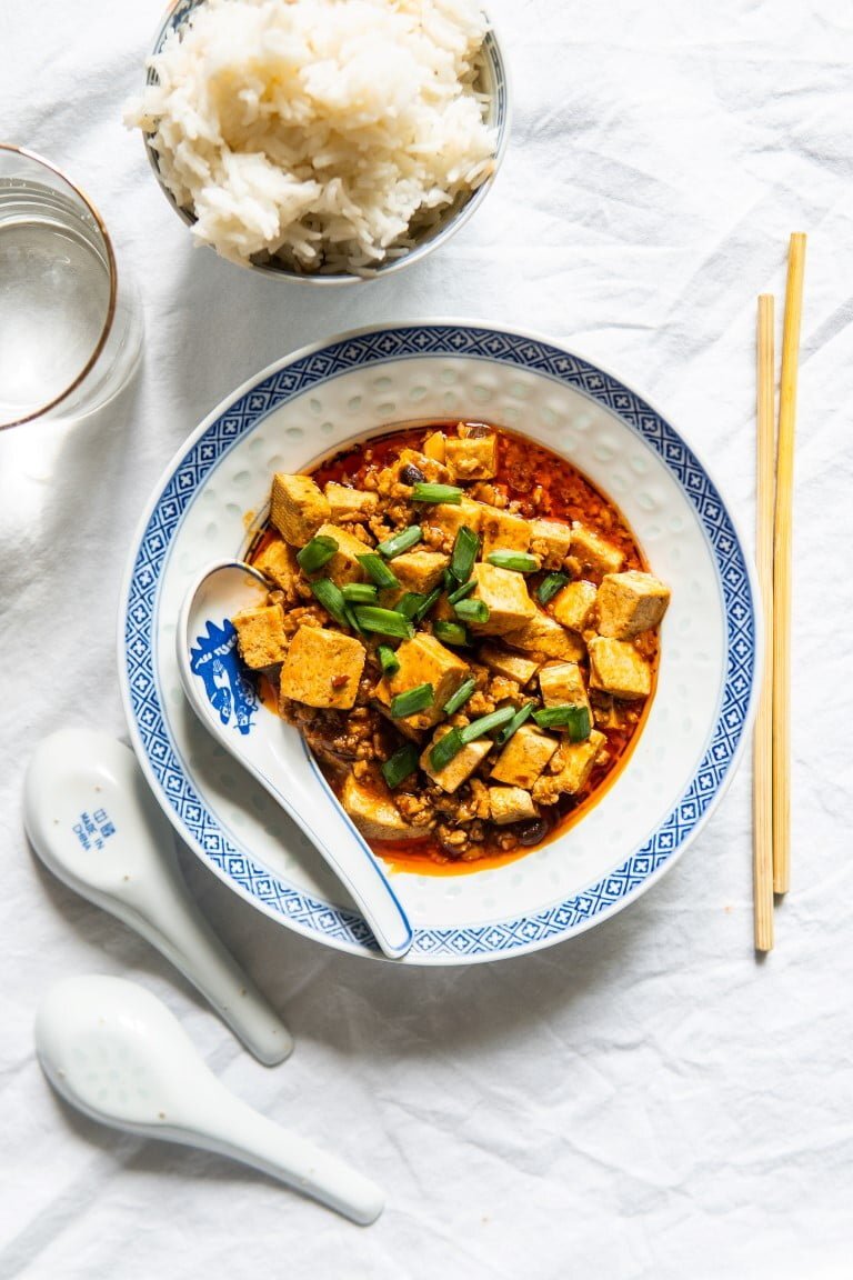 Syczuańskie mapo tofu z kurczakiem (lub nie) 4